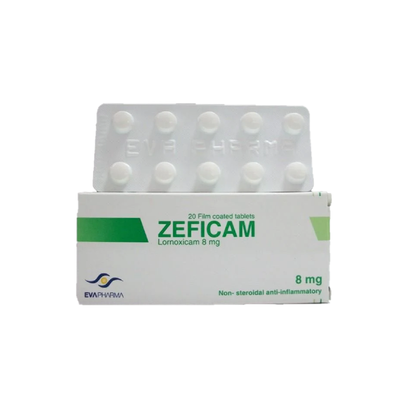 ZEFICAM 8 MG 20 TABLET
