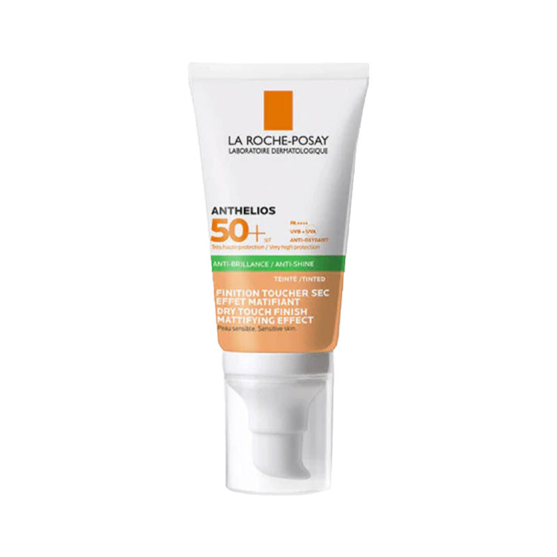 LA ROCHE ANTI-SHINE SPF50+ TINTED GEL CREAM. 50ML