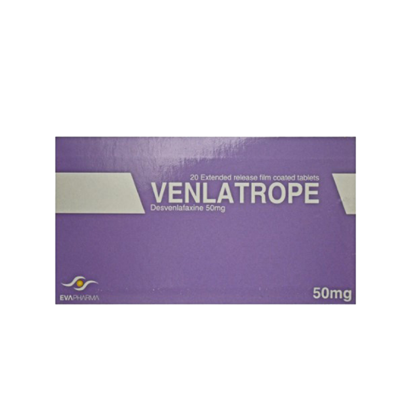 VENLATROPE 50 MG 20 TABLET