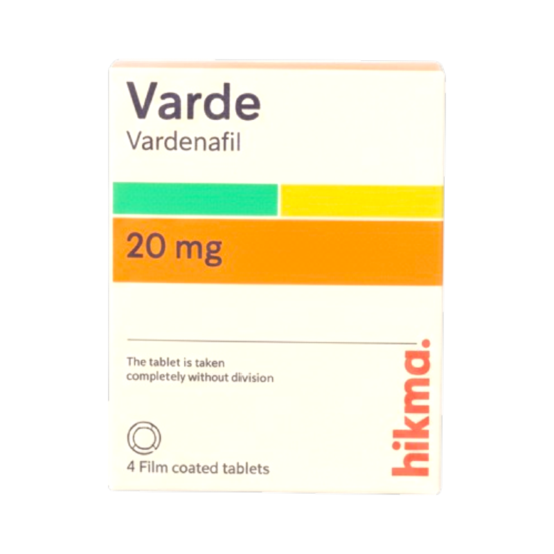 VARDE 20 MG 4 TABLET