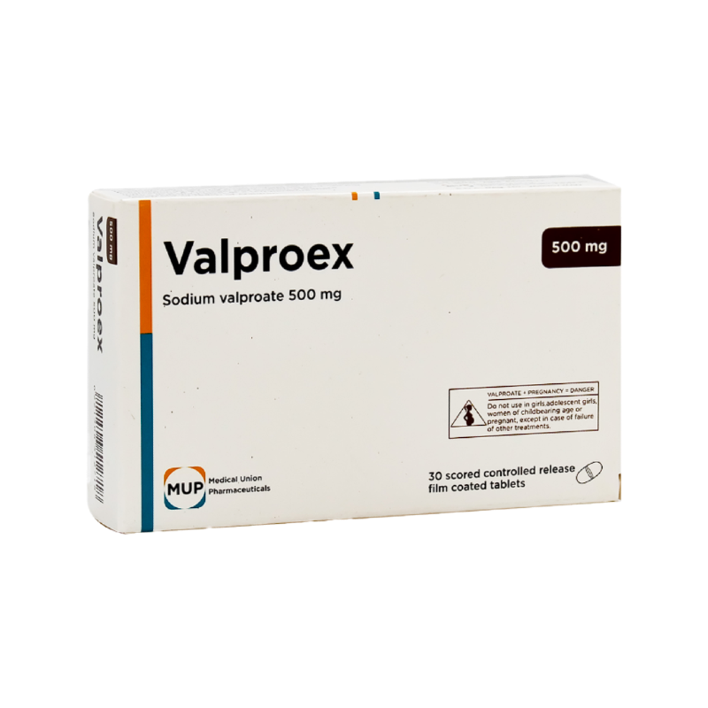 VALPROEX 500 MG 30 TABLET