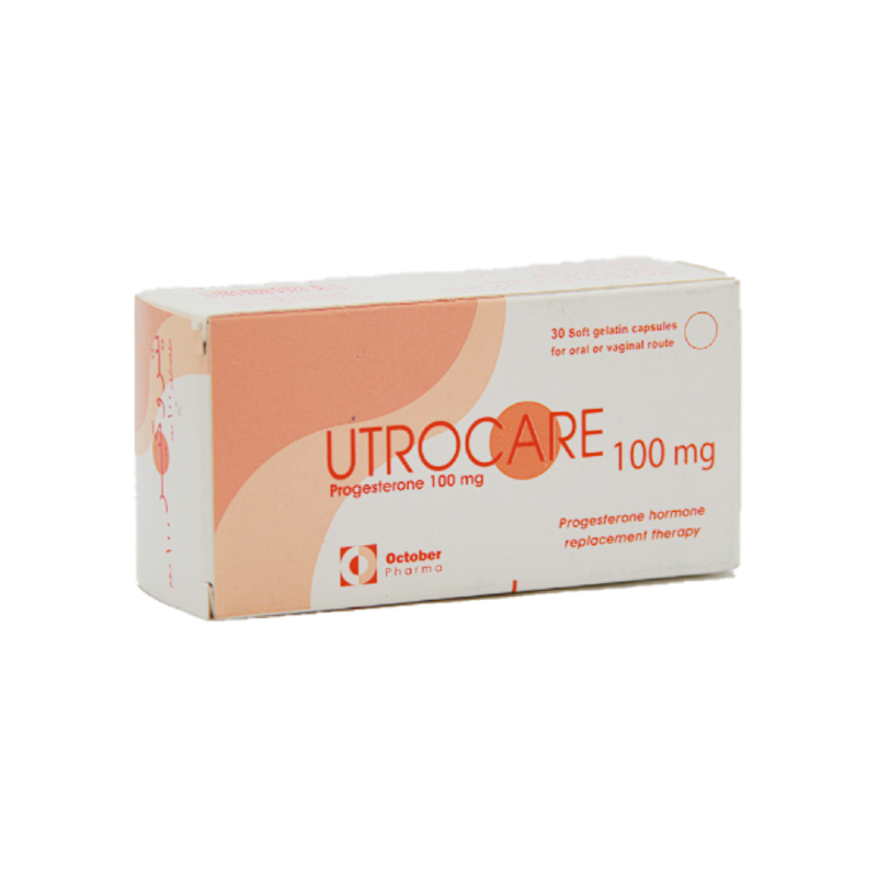 UTROCARE 100 MG 30 CAPSULES