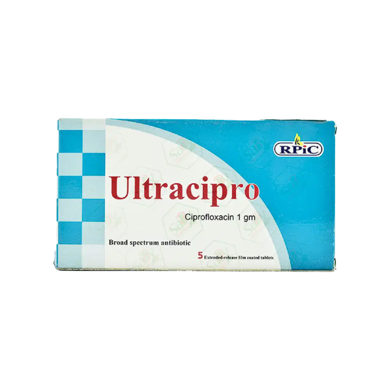 ULTRACIPRO 1 GM 5 TABLET