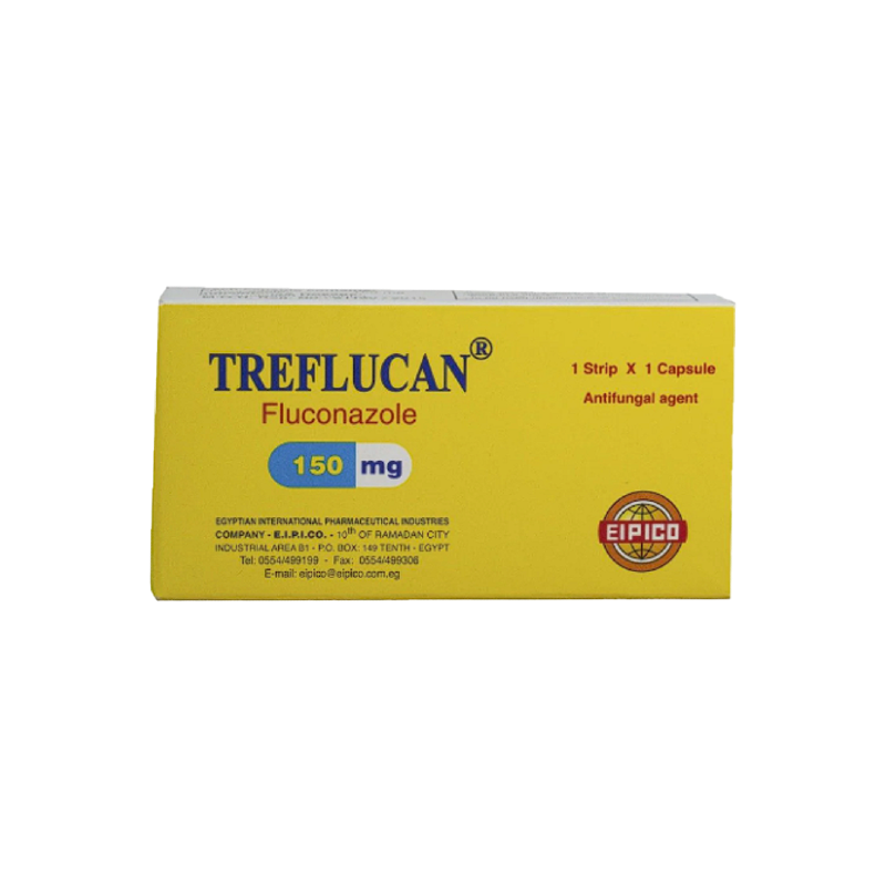TREFLUCAN 150 MG 1 CAPSULES