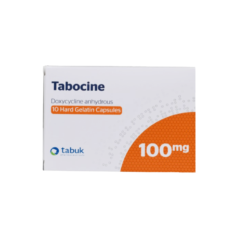 TABOCIN 100 MG 10 CAPSULES
