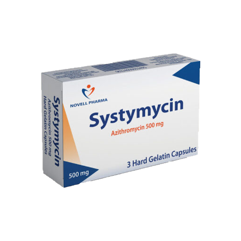SYSTYMYCIN 500 MG 3 CAPSULES
