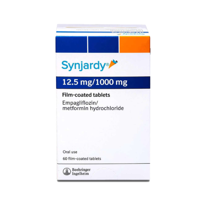 SYNJARDY 12.5MG /1000MG 60TABLET