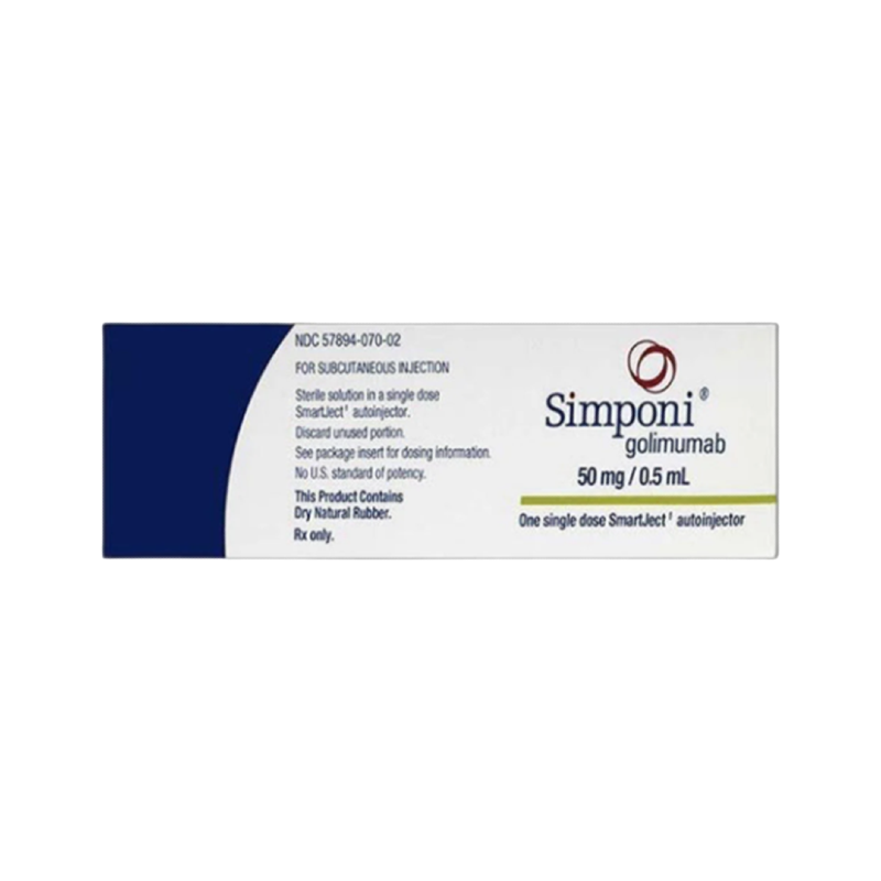 SIMPONI 50 MG 1 AMPULES