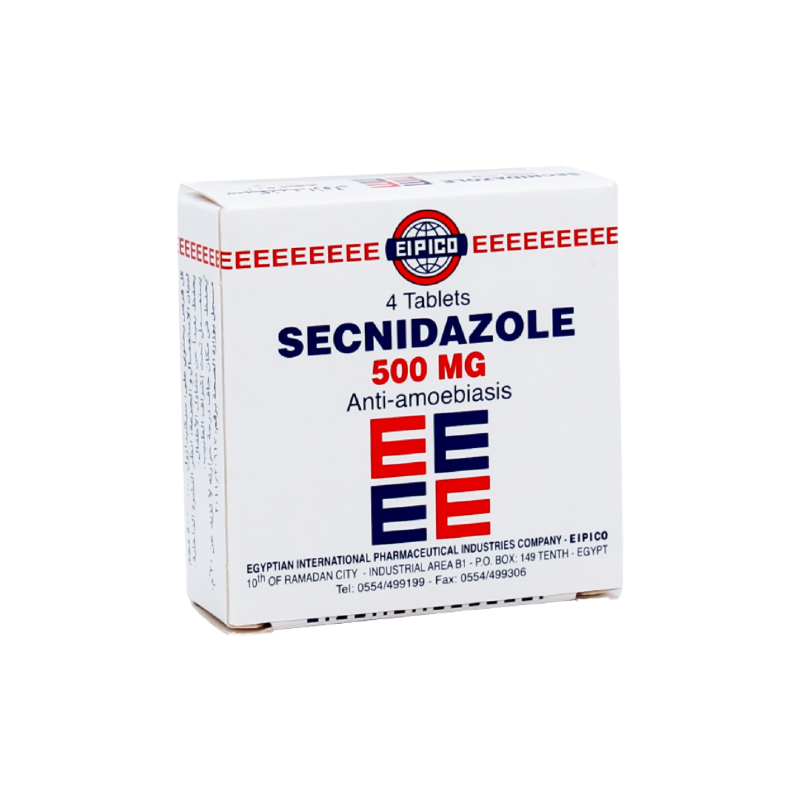 SECNIDAZOLE 500 MG 4 TABLET