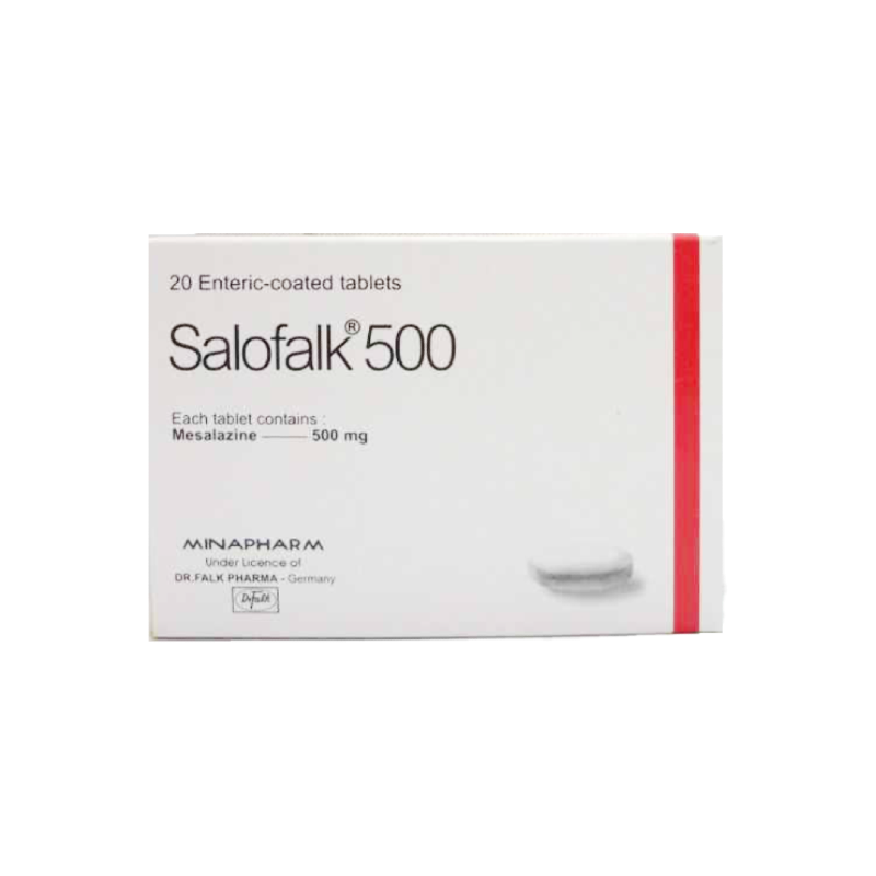 SALOFALK 500 MG 20 TABLET