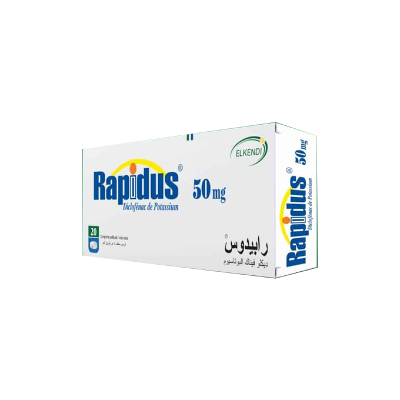 RAPIDUS 50 MG 20 TABLET