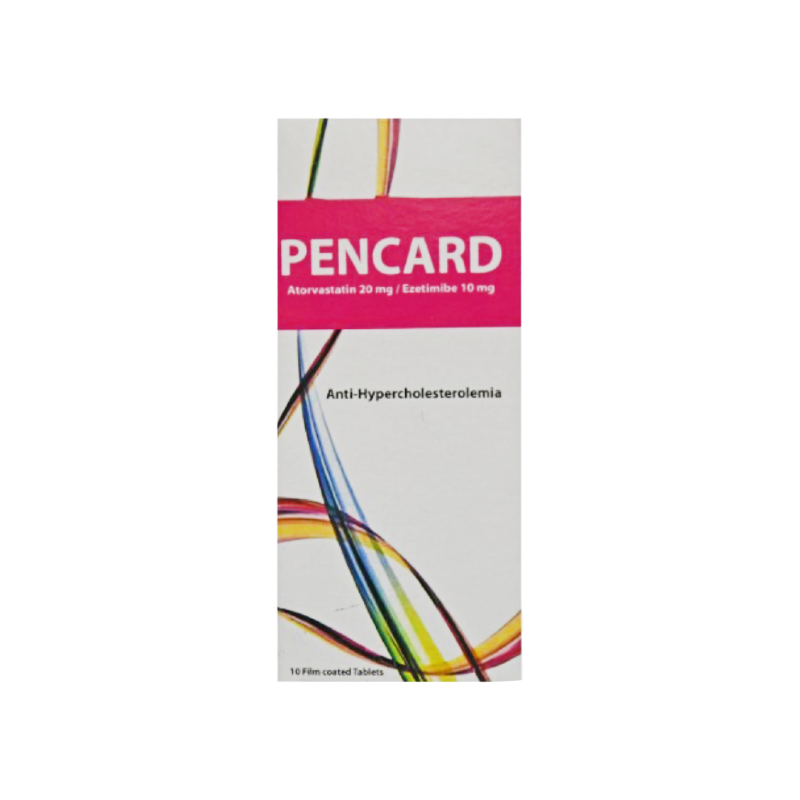 PENCARD 20MG/10MG 10 TABLET