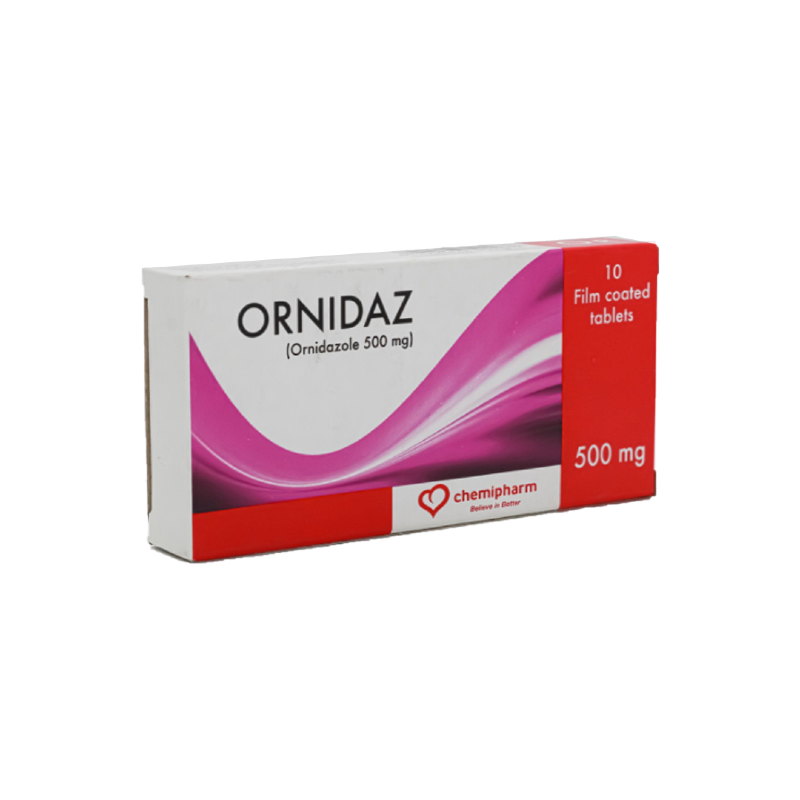 ORNIDAZ 500 MG 10 TABLET