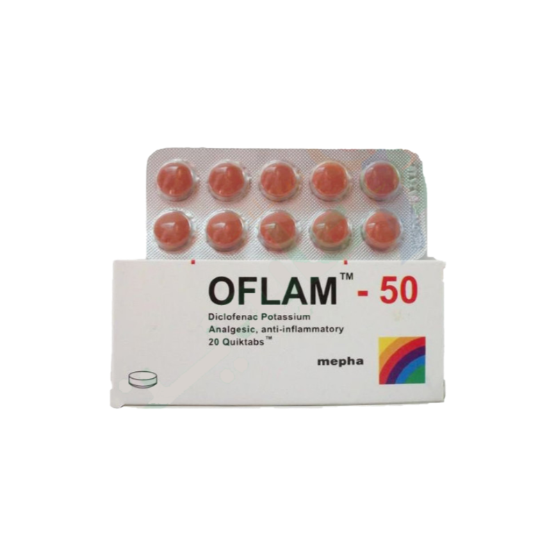 OFLAM 50 MG 20 TABLET