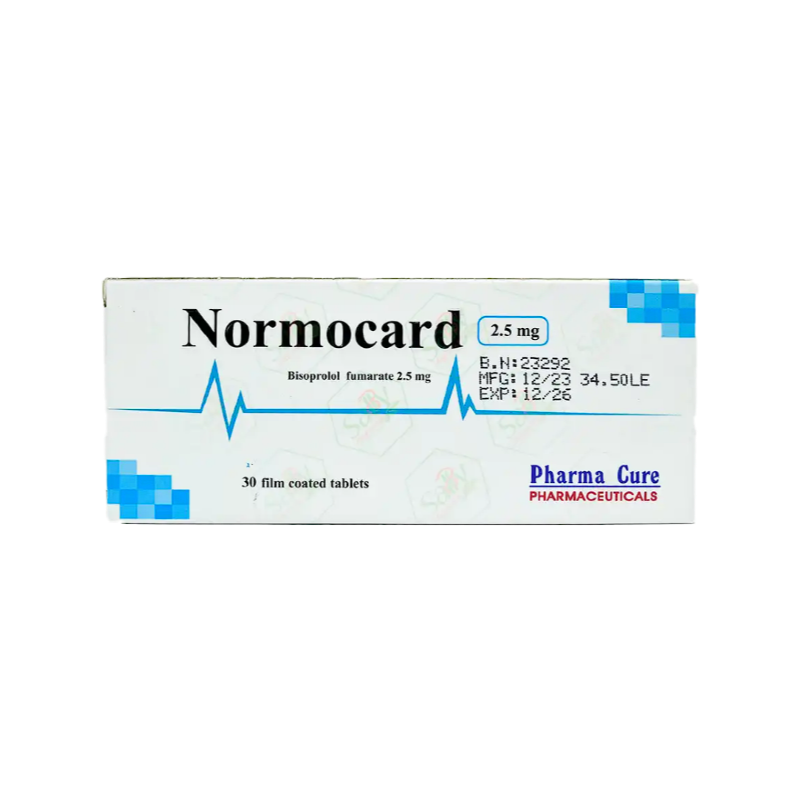 NORMOCARD 2.5 MG 30 TABLET