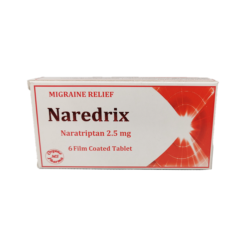 NAREDRIX 2.5 MG 6 TABLET