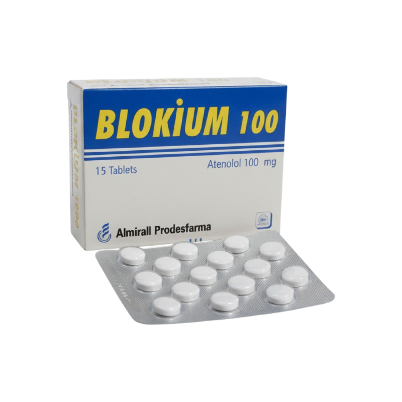 BLOKIUM 100 MG 15 TABLET