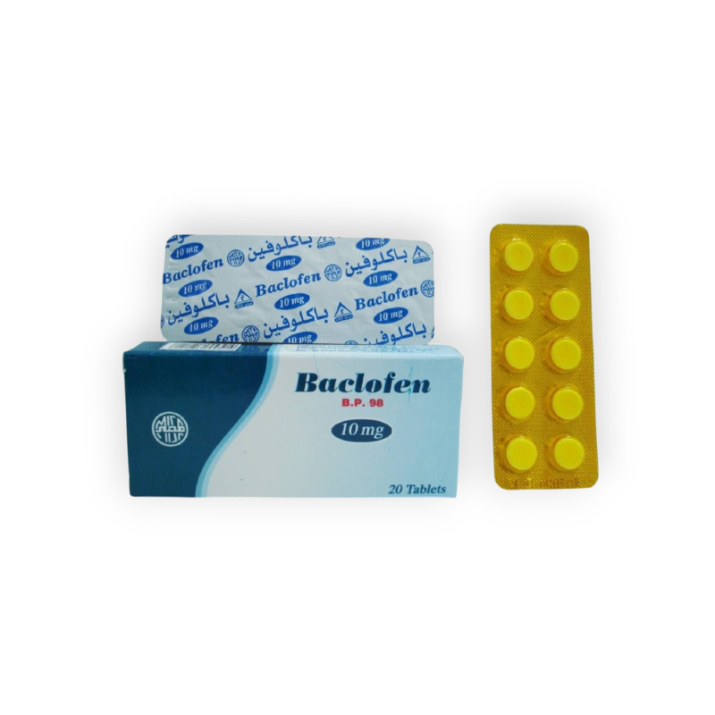 BACLOFEN  10 MG  20 TABLET