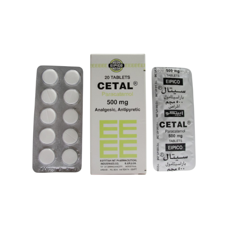 CETAL 500 MG 20 TABLET