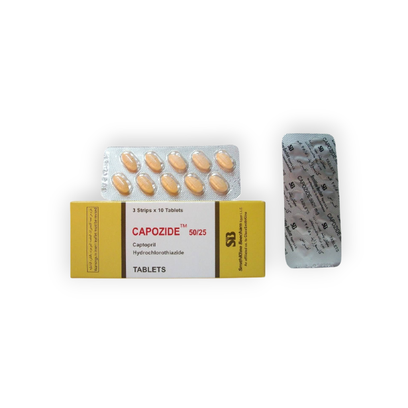 CAPOZIDE 50 / 25 MG 30 TABLET