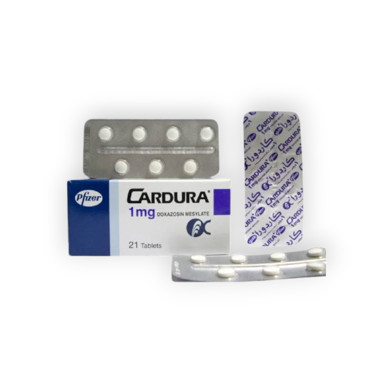 CARDURA 1 MG 21 TABLET