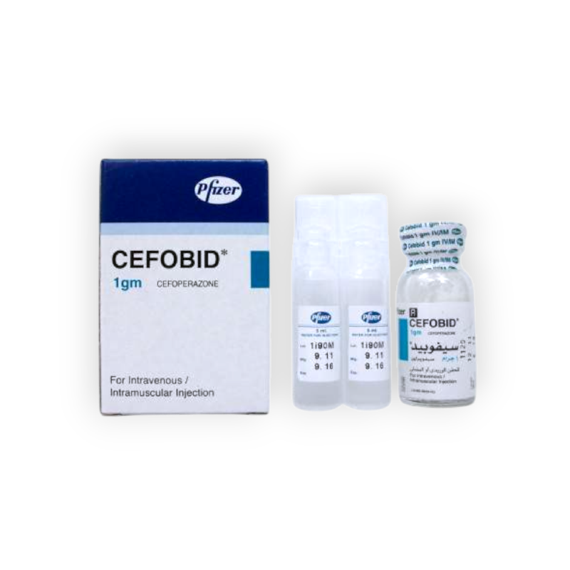 CEFOBID 1 GM  I.V / I.M 1 VIAL