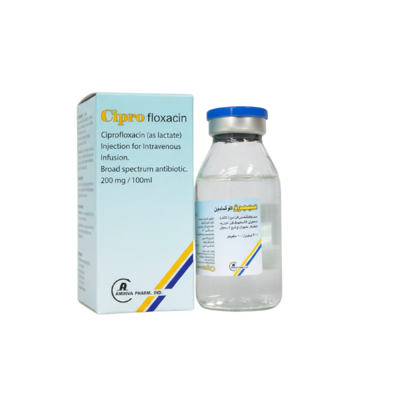 CIPROFLOXACIN 200 MG 1 VIAL