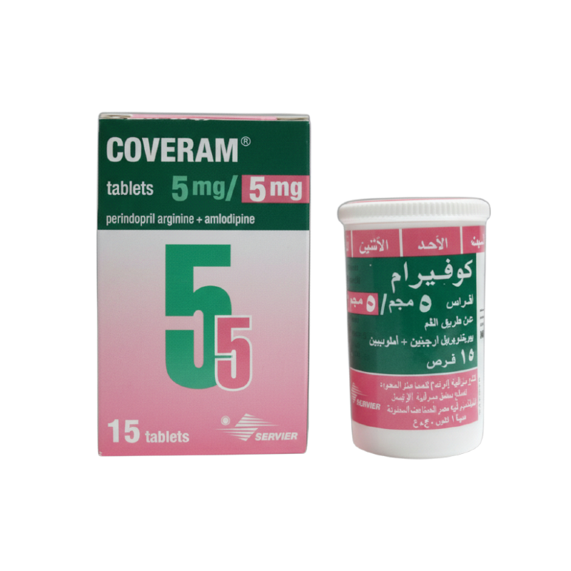 COVERAM 5 / 5 MG 15 TABLET