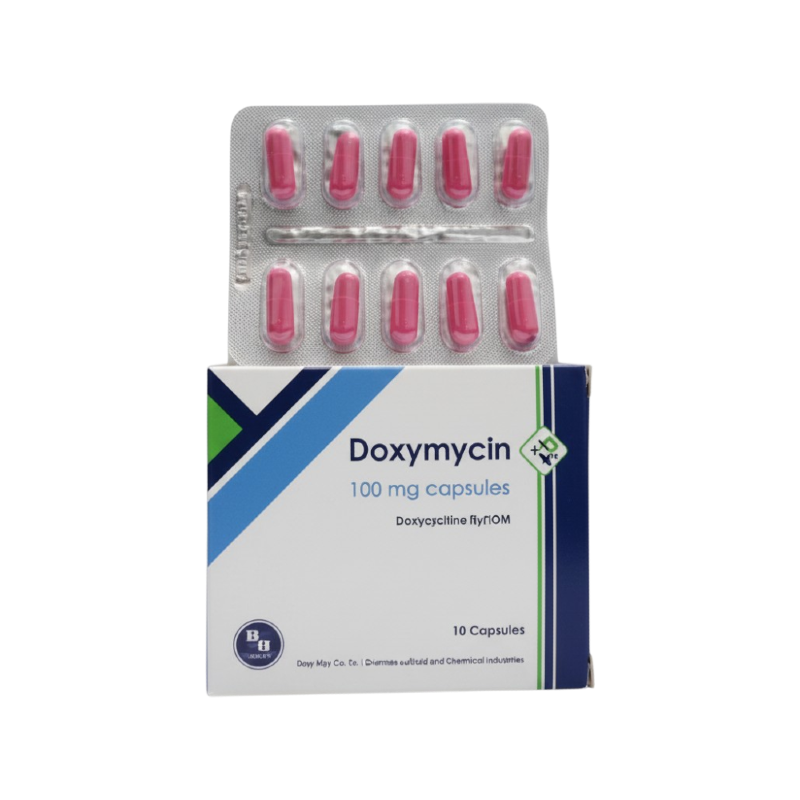 DOXYMYCIN 100 MG 10 CAPSULES
