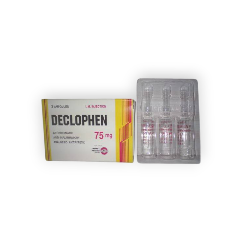 DECLOPHEN 75 MG 3 AMP