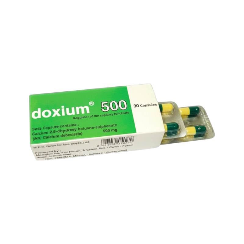 DOXIUM 500 MG 30 CAPSULES