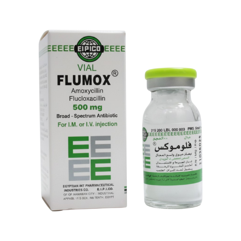 FLUMOX 500 MG I.M / I.V 1 VIAL