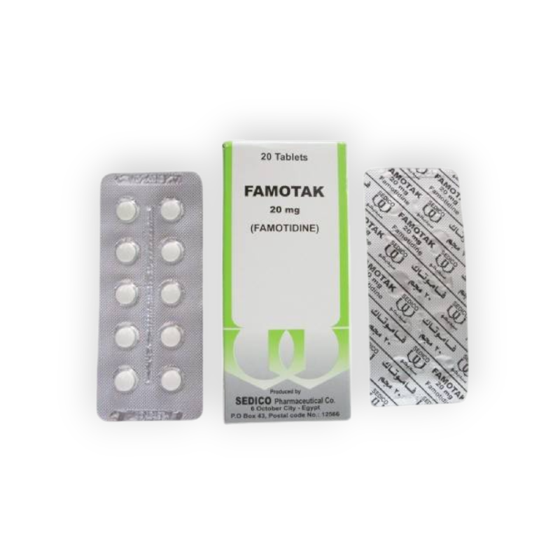 FAMOTAK 20 MG 20 TABLET