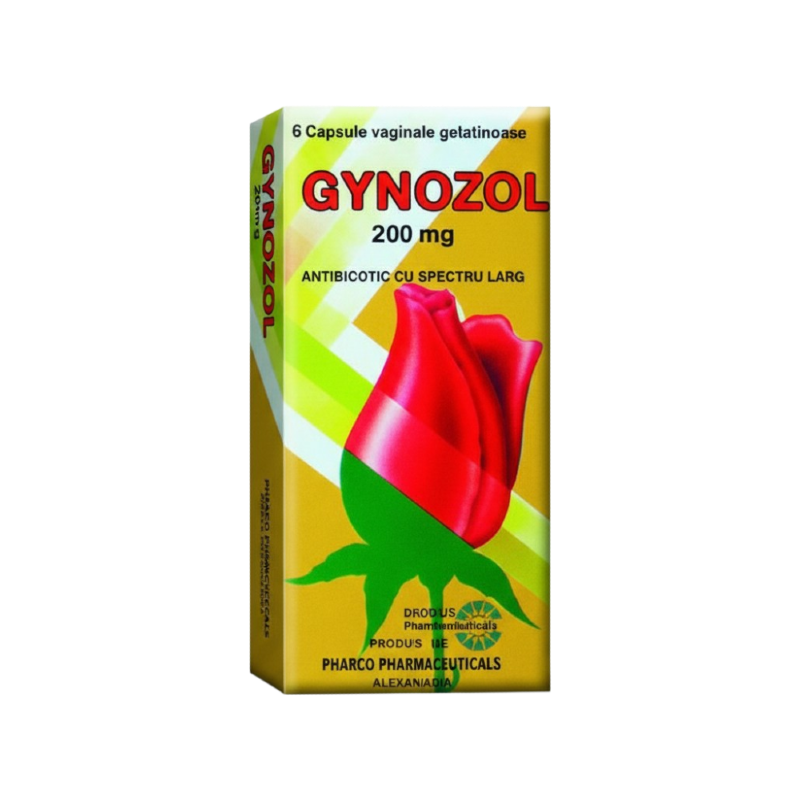 GYNOZOL 200MG VAGINAL 6 SUPPOSITORIES