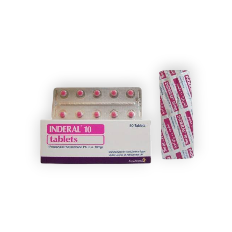 INDERAL 10 MG 50 TABLET