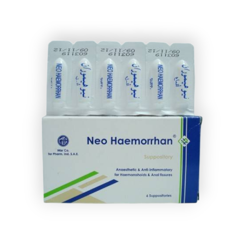 NEO-HAEMORRHAN  6 SUPPOSITORIES