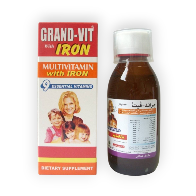 GRAND VIT IRON SYRUP 120 ML