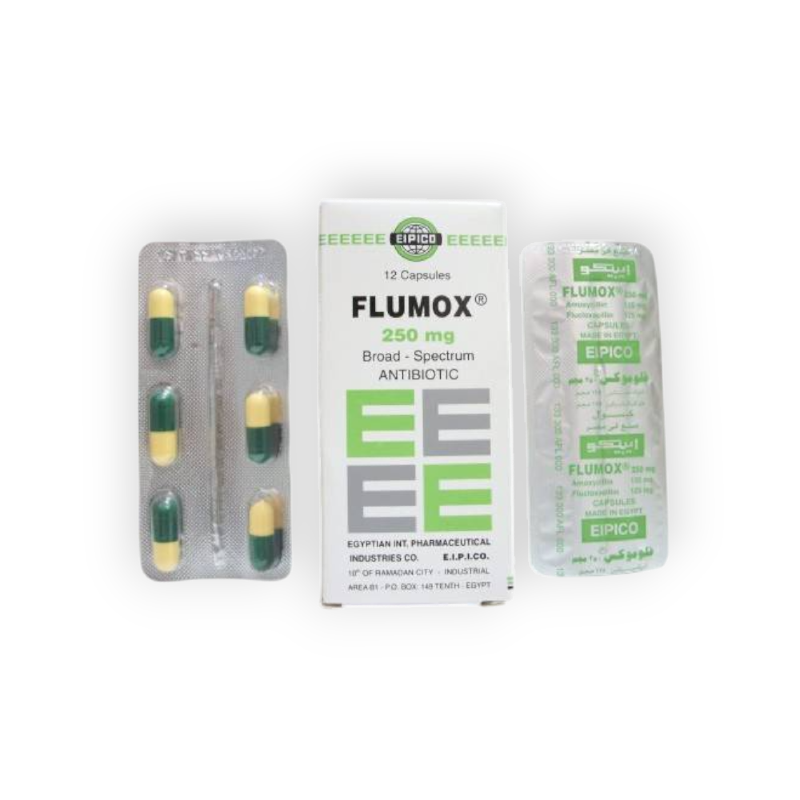 FLUMOX 250 MG 12 CAPSULES