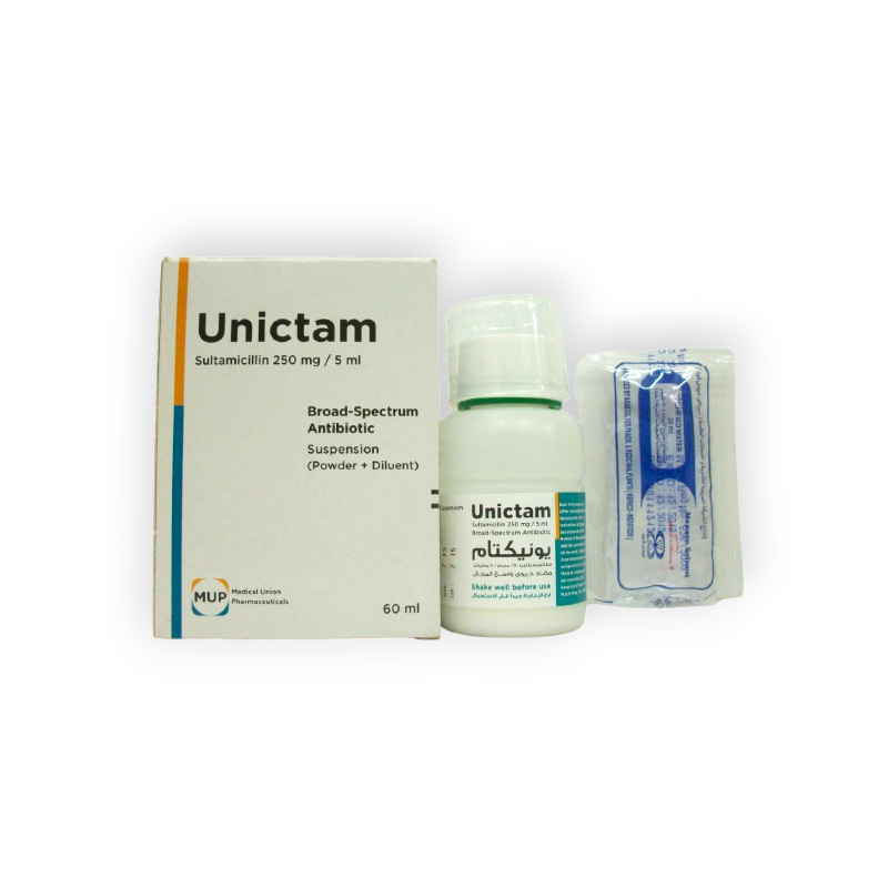 UNICTAM 250 MG SUSPENSION 60 ML