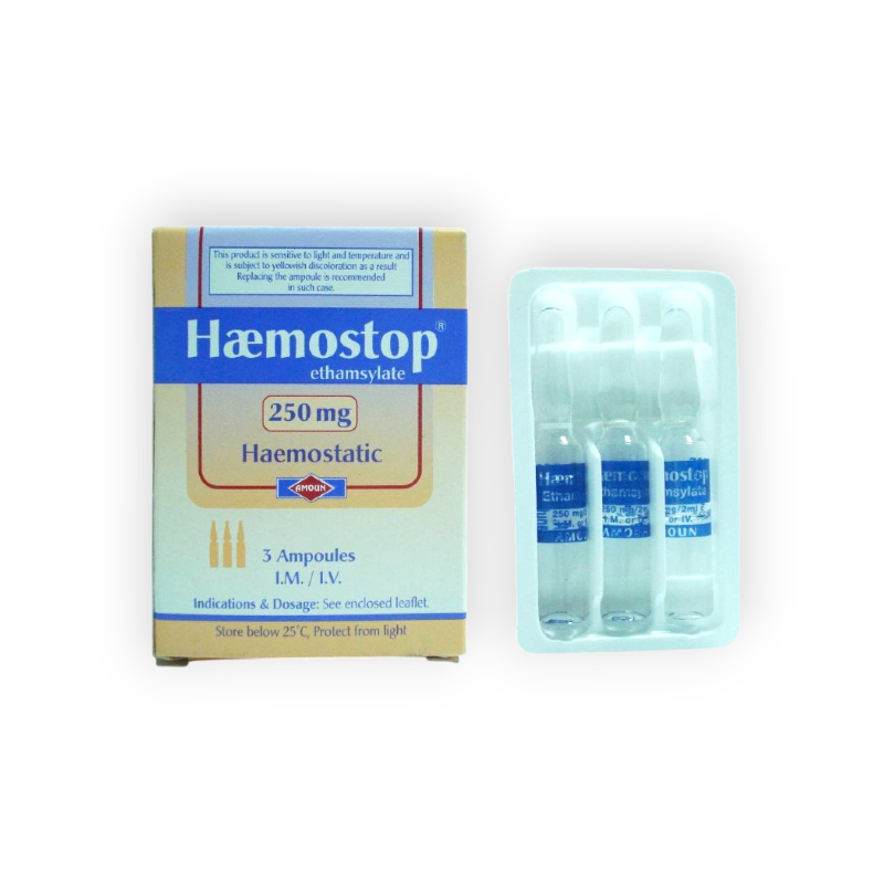 HAEMOSTOP 250 MG 3 AMPULES