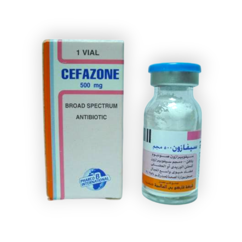 CEFAZONE 0.5 GM 1 VIAL