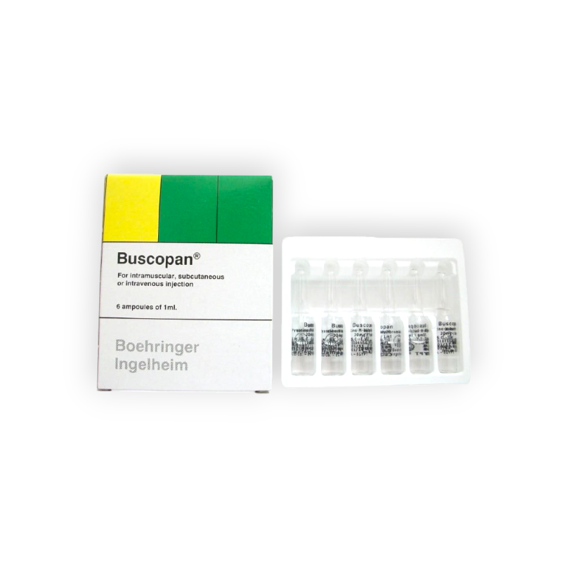 BUSCOPAN 20 MG  6 AMP