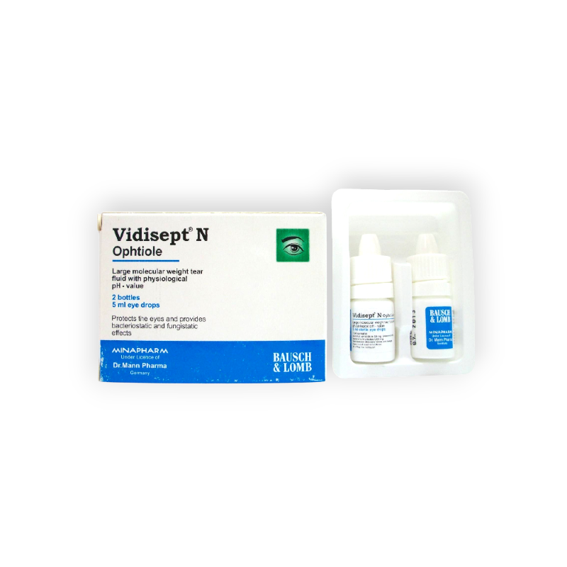VIDISEPT-N EYE DROP 2 BOTTLES