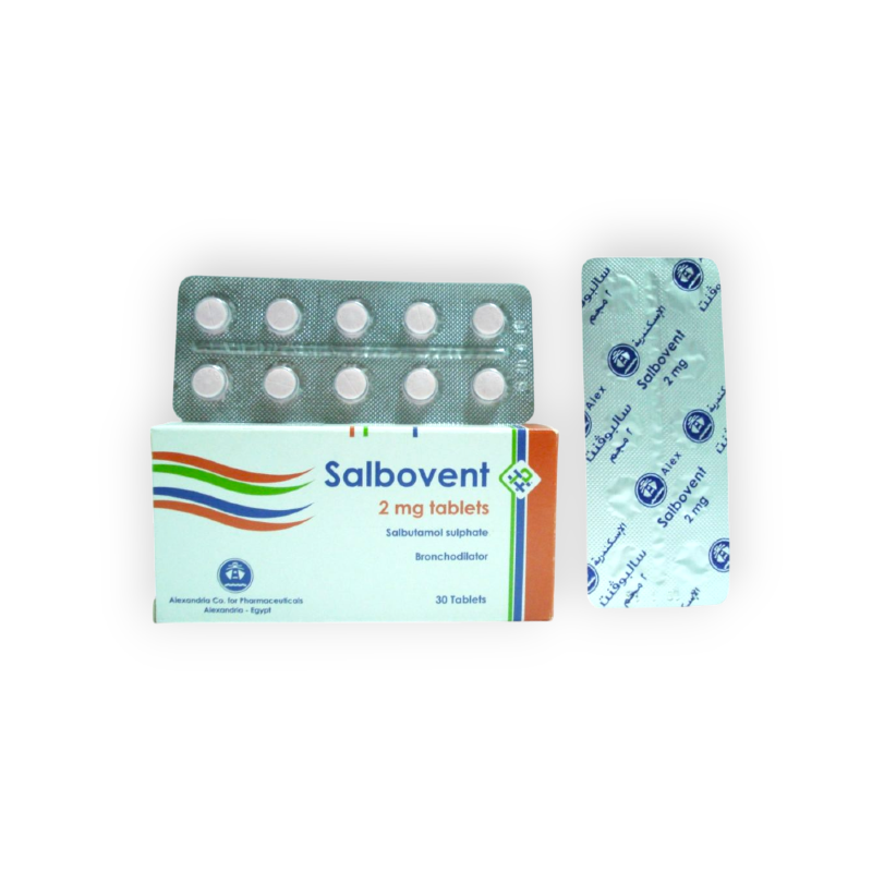 SALBOVENT 2 MG 30 TABLET