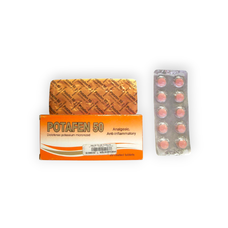 POTAFEN 50 MG 20 TABLET