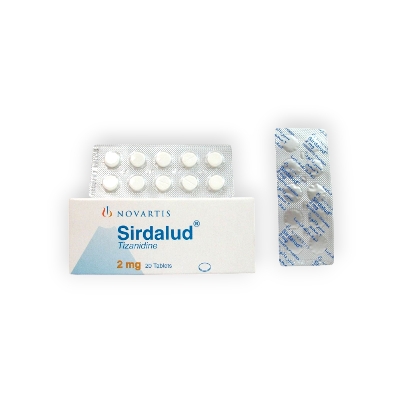 SIRDALUD 2 MG 20 TAB