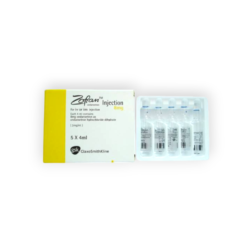 ZOFRAN 8 MG 5 AMPULES