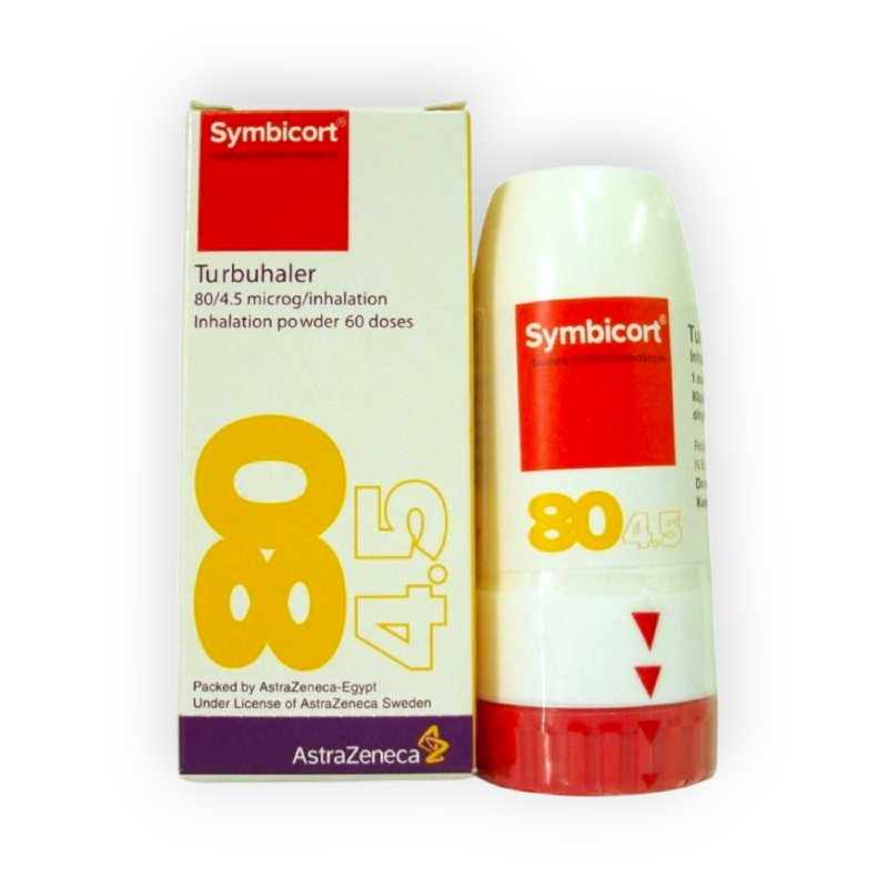 SYMBICORT 80/4.5 MCG INH. 60 DOSE