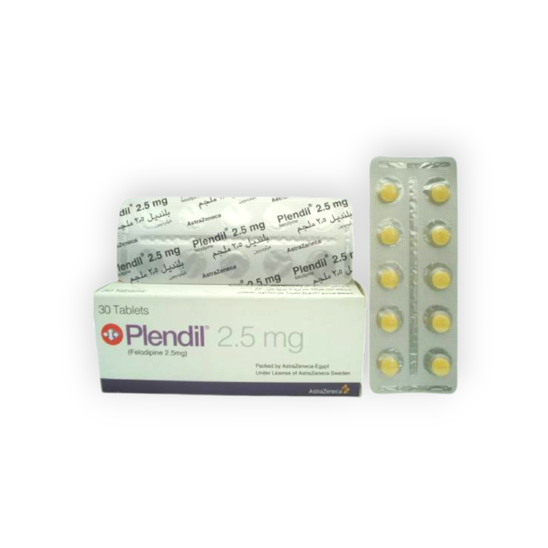 PLENDIL 2.5 MG 30 TABLET