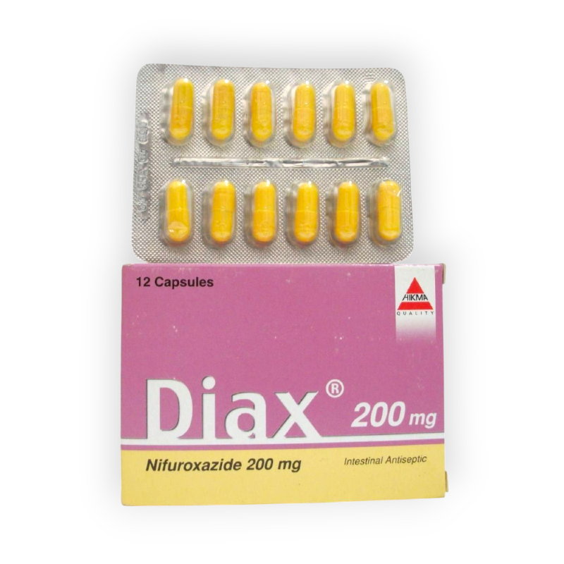DIAX 200 MG 12 CAPSULES